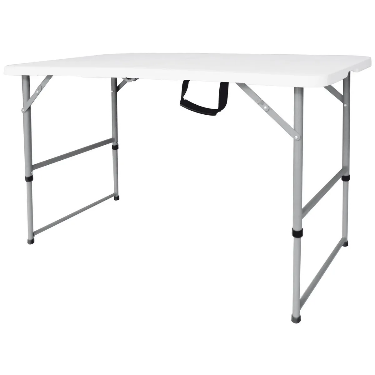 JUST HOME COLLECTION - Mesa Plegable Tipo Maleta Rectangular 120 cm Blanco