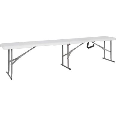 Banqueta plegable tipo maleta 180 cm