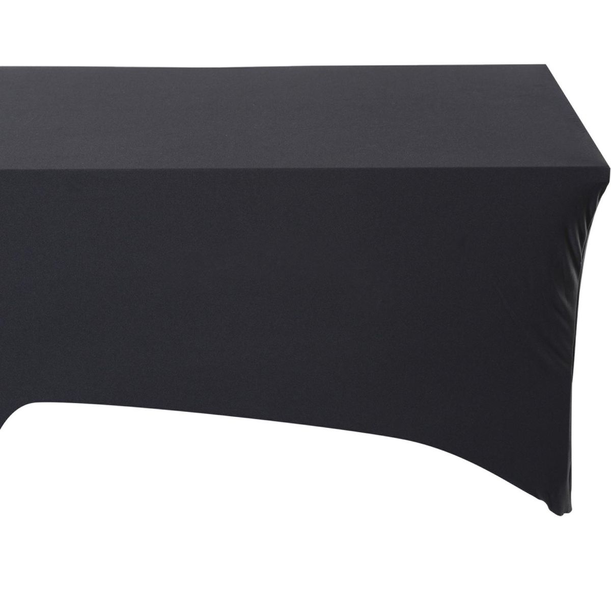 JUST HOME COLLECTION - Funda para Mesa Rectangular 150x240x74 cm Poliéster Negro