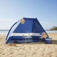 Carpa para Playa con Protector UPF+50 120 cm 889872B 1 Personas Azul