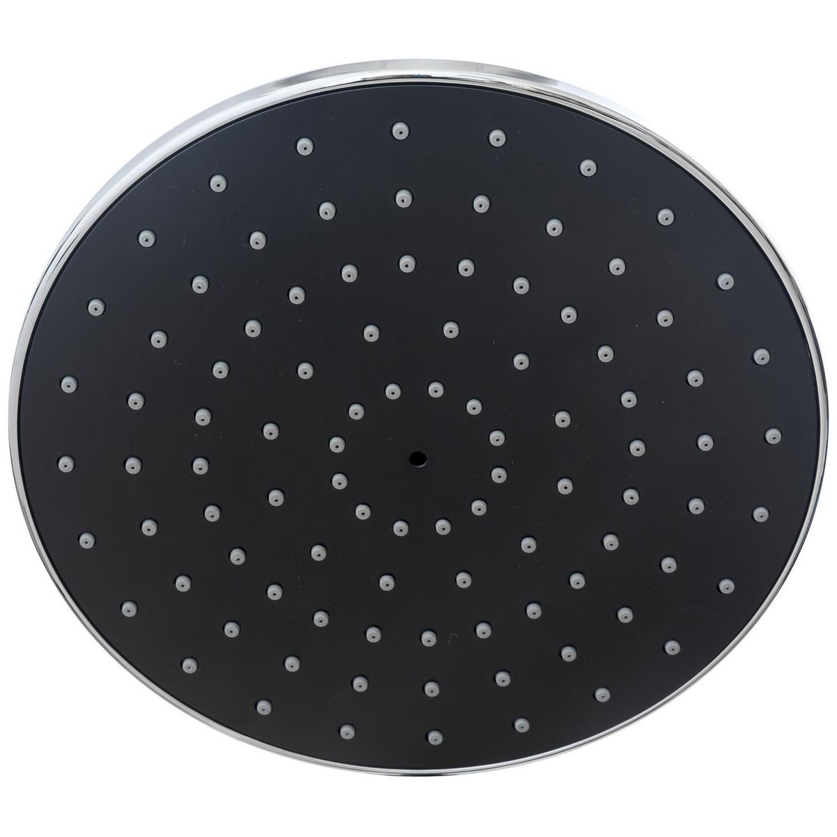 STRETTO - Plato de ducha circular 20 cm negro