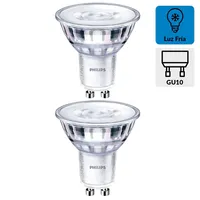 Pack 2 ampolletas led GU10 50W luz fría