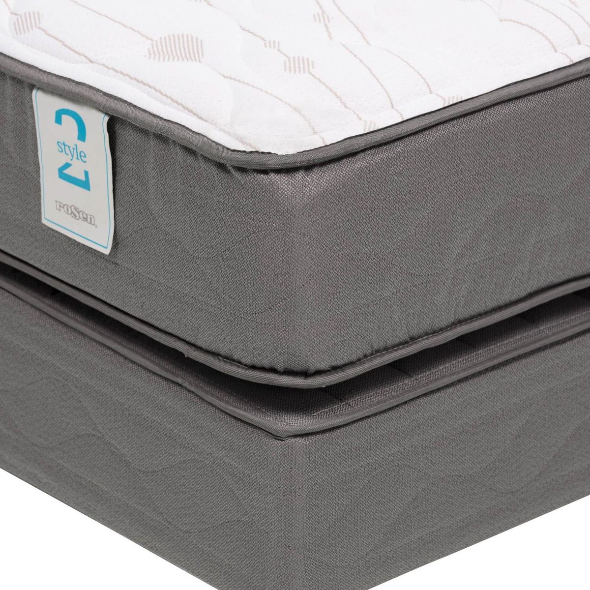 ROSEN - Cama Europea New Style 2 2 plazas long BN