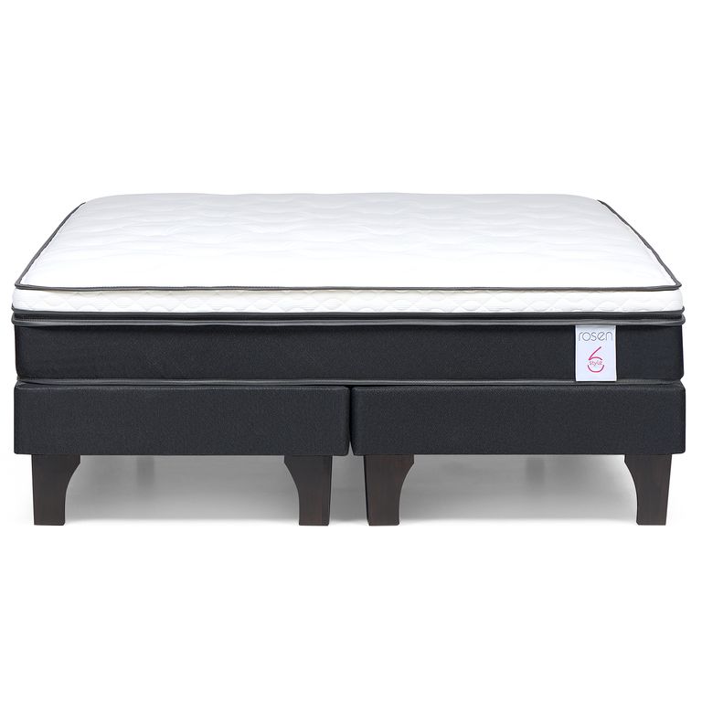 ROSEN Cama King Europea New Style Negro