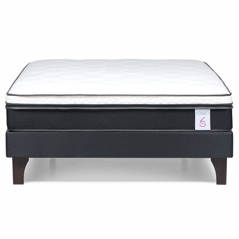 ROSEN Cama 2 plazas Europea New Style Negro