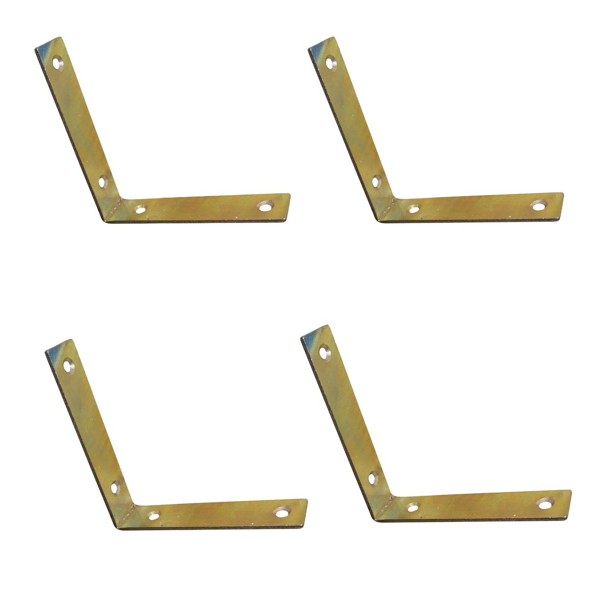 FIXSER - Set de escuadras para silla 3" 4 unidades