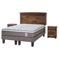 Cama Europea New Style 6 2 Plazas Base Dividida/Muebles