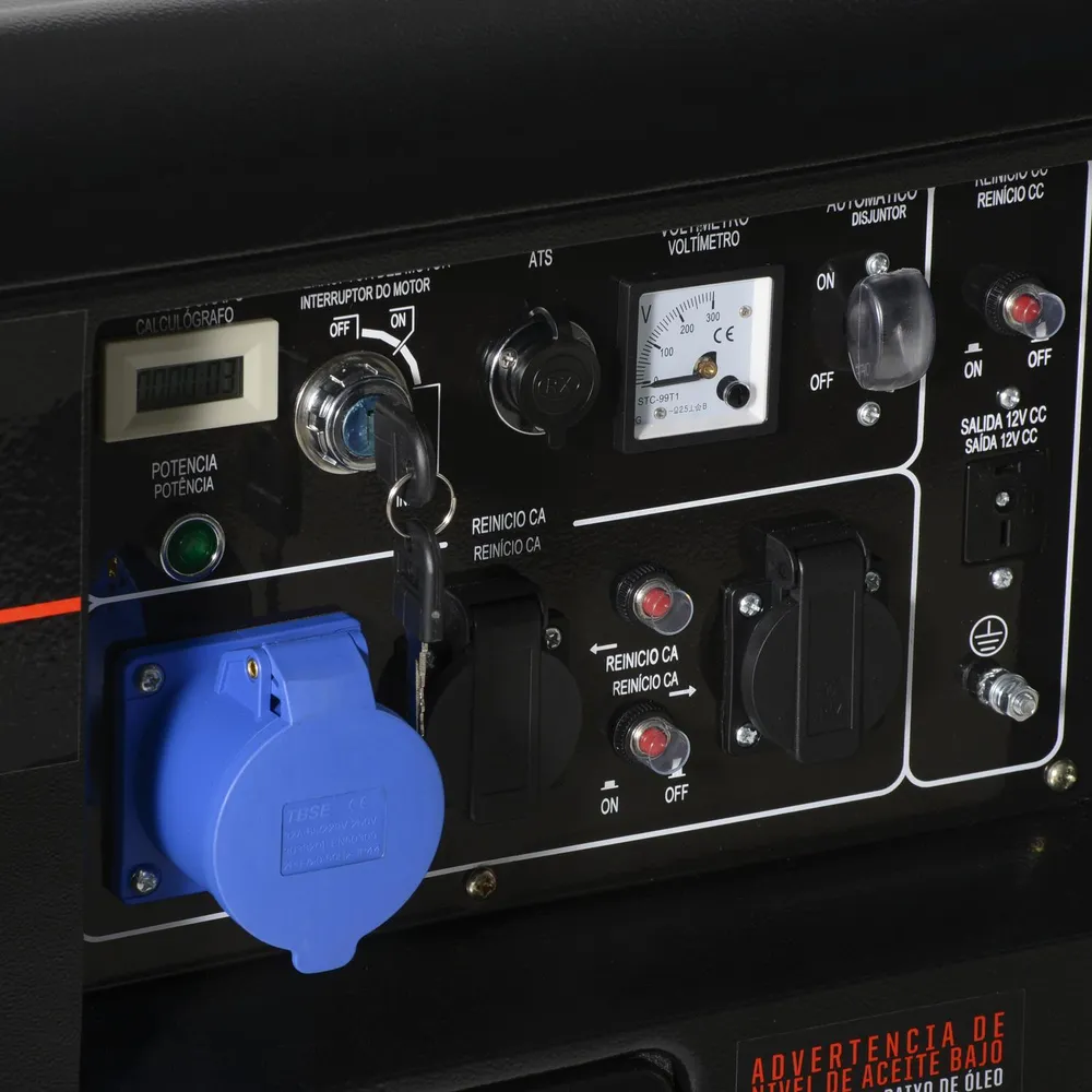 Ubermann Generador Diésel Silencioso 4500 W, foto 8