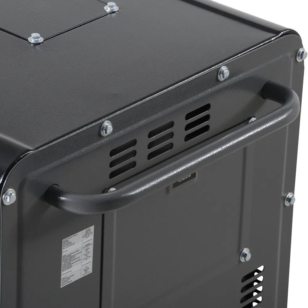 Ubermann Generador Diésel Silencioso 4500 W, foto 12