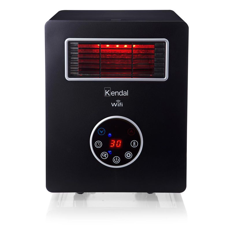 KENDAL - Estufa Infrarrojo Kend Negro