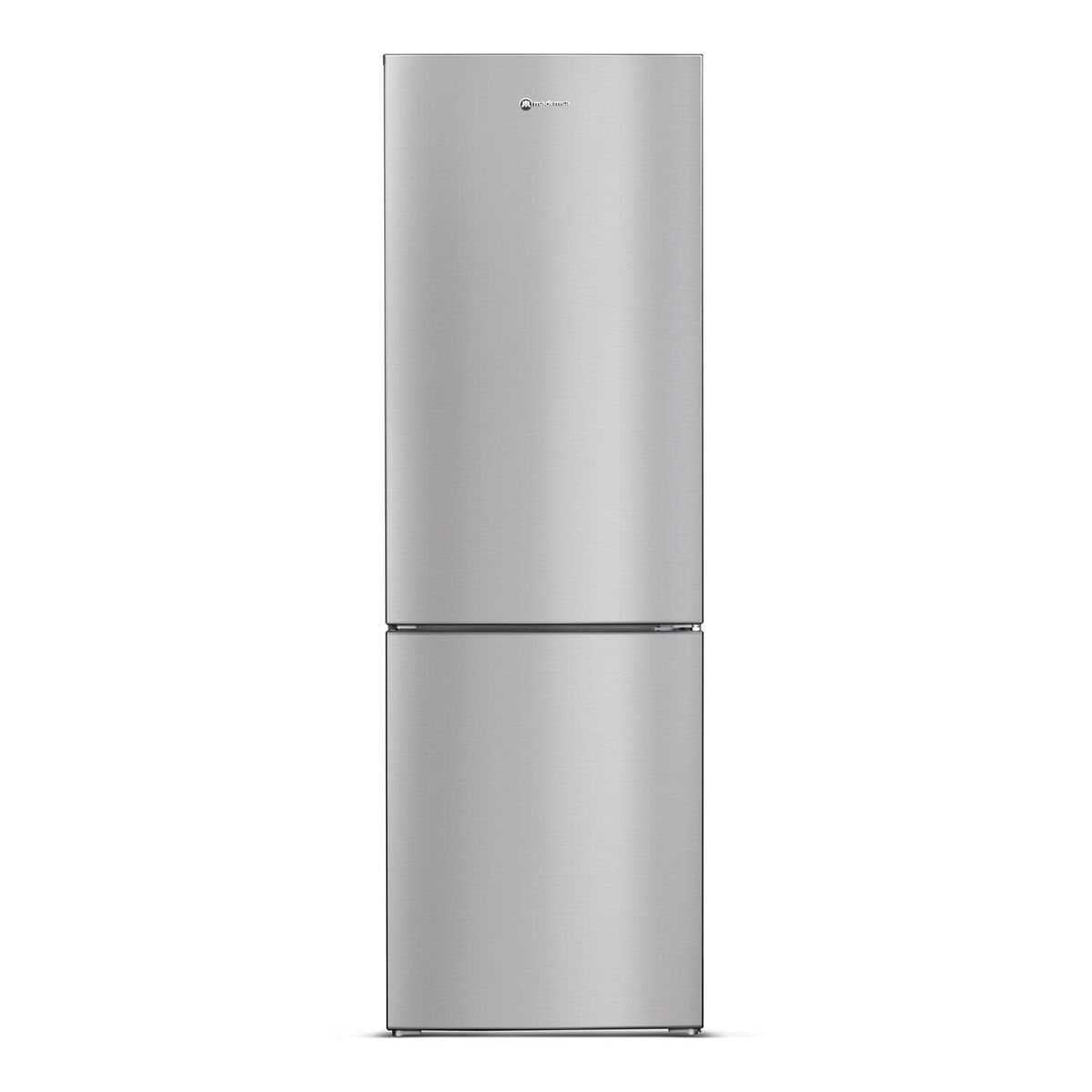 MADEMSA - Refrigerador Bottom Freezer Frío Directo 303 Litros Inox Nordik 480 Plus