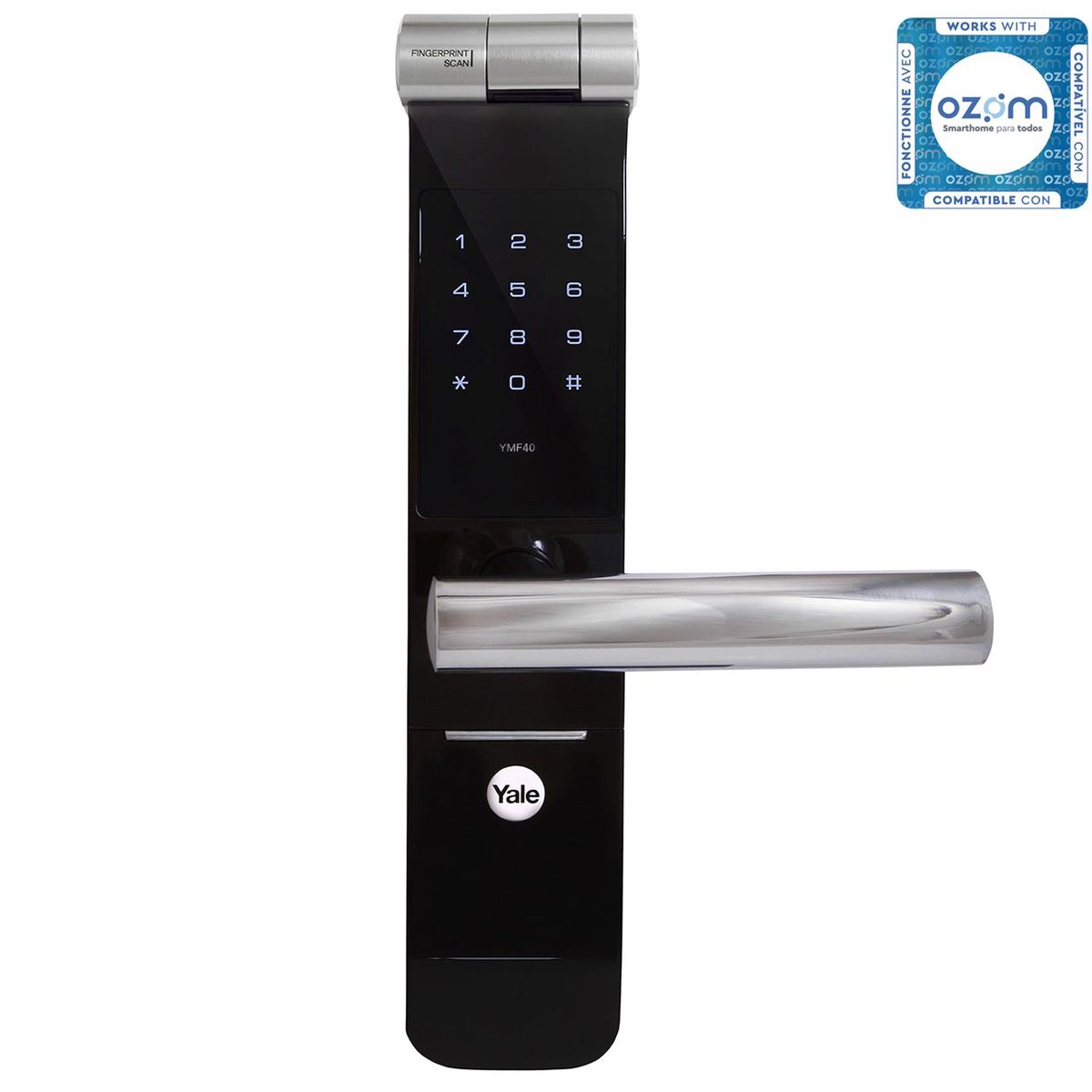YALE - Cerradura Digital YMF 40 Bluetooth Huella