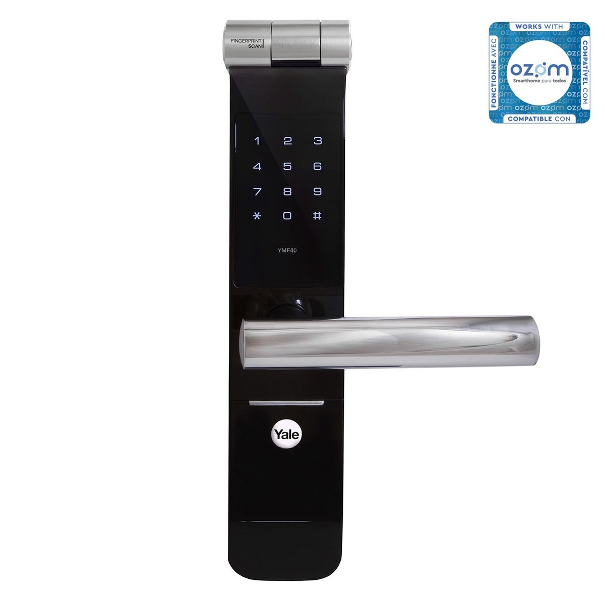 YALE - Cerradura Digital YMF 40 Bluetooth Huella
