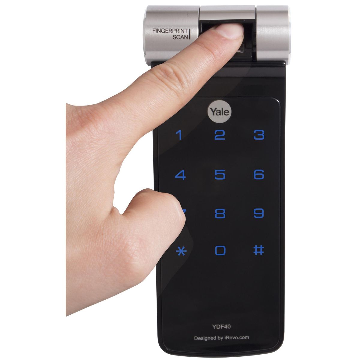 YALE - Cerrojo Digital YDF 40 Bluetooth Huella