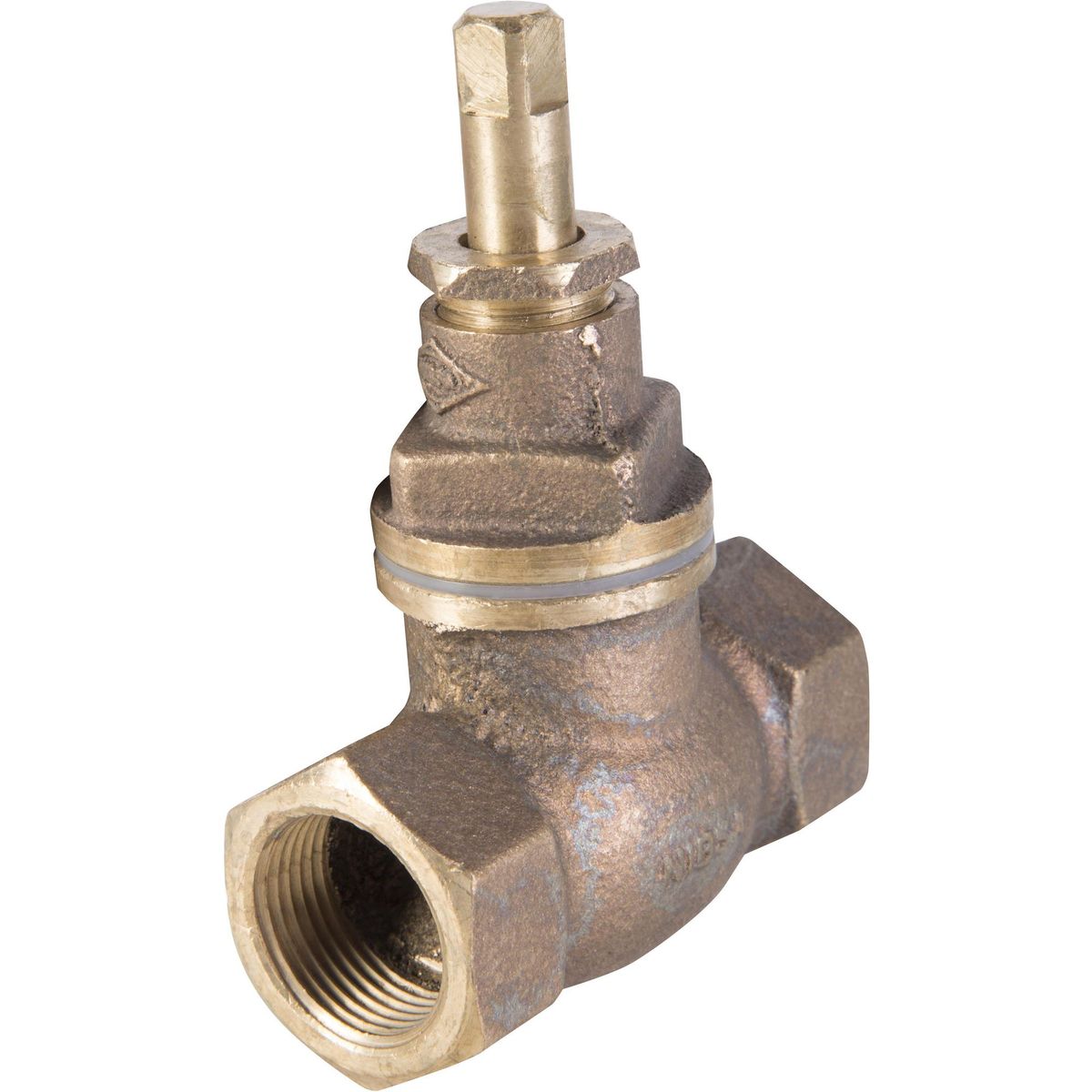 NIBSA - Llave de paso 3/4" HI bronce