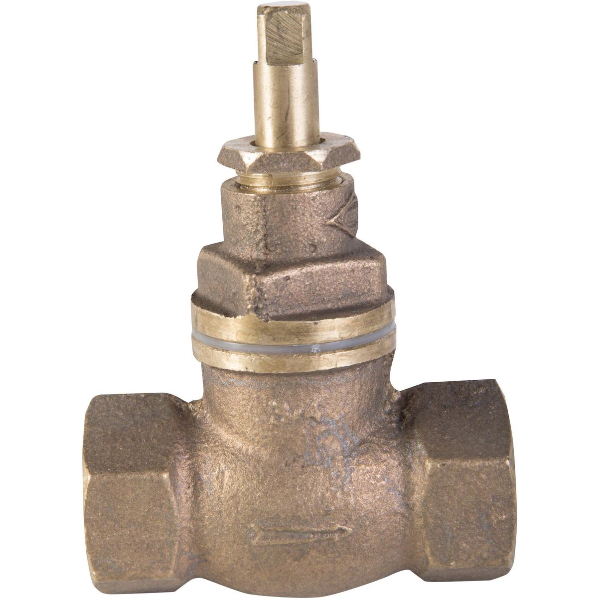 NIBSA - Llave de paso 3/4" HI bronce