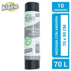KLEINE WOLKE - Bolsas de Basura 70x90 cm 70 Litros 10 unidad(es)