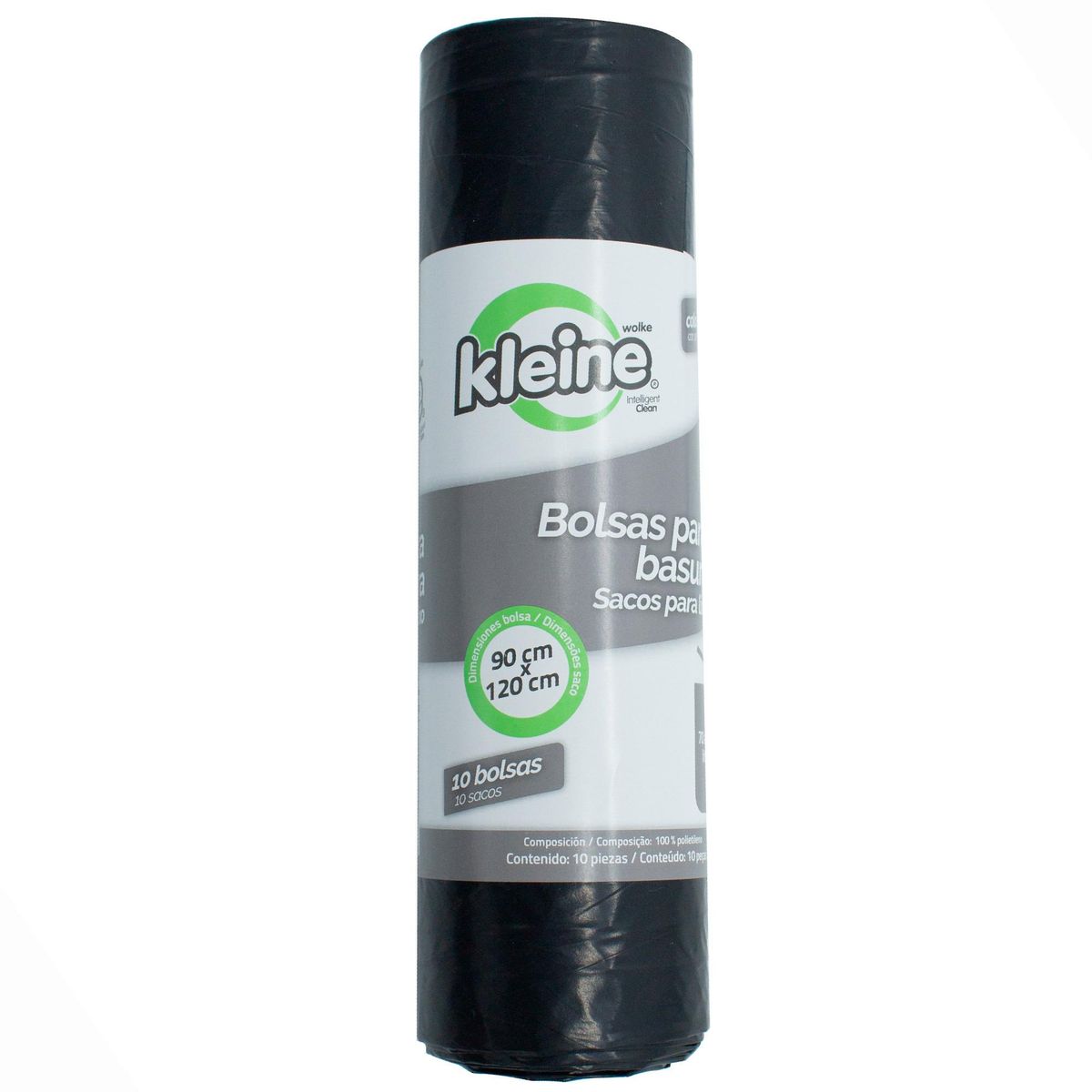 KLEINE WOLKE - Bolsas de Basura 90x120 cm 140 Litros 10 unidad(es)