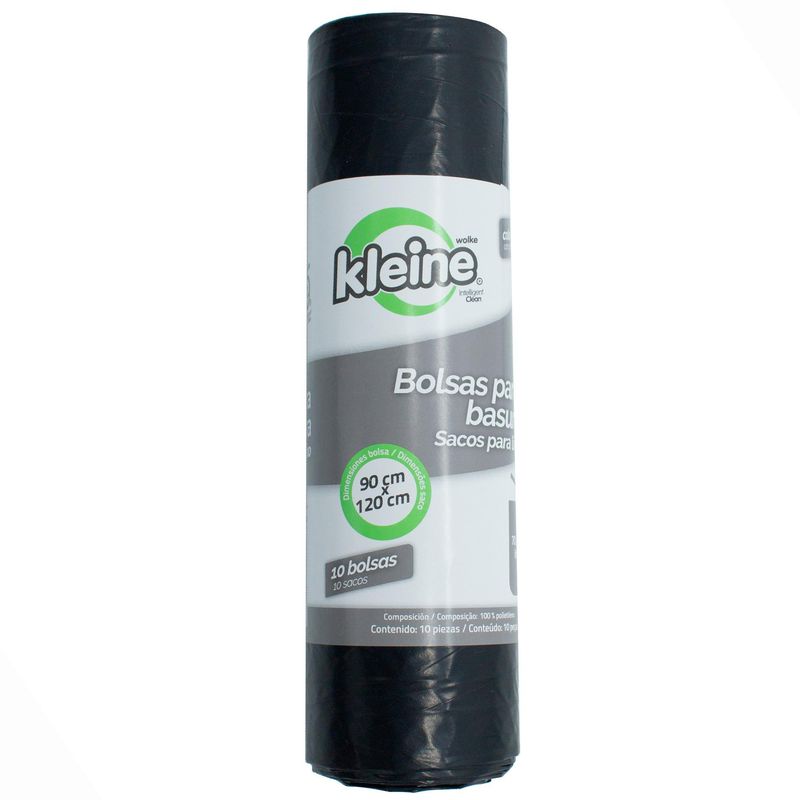 KLEINE WOLKE - Bolsas de Basura 90x120 cm 140 Litros 10 unidades