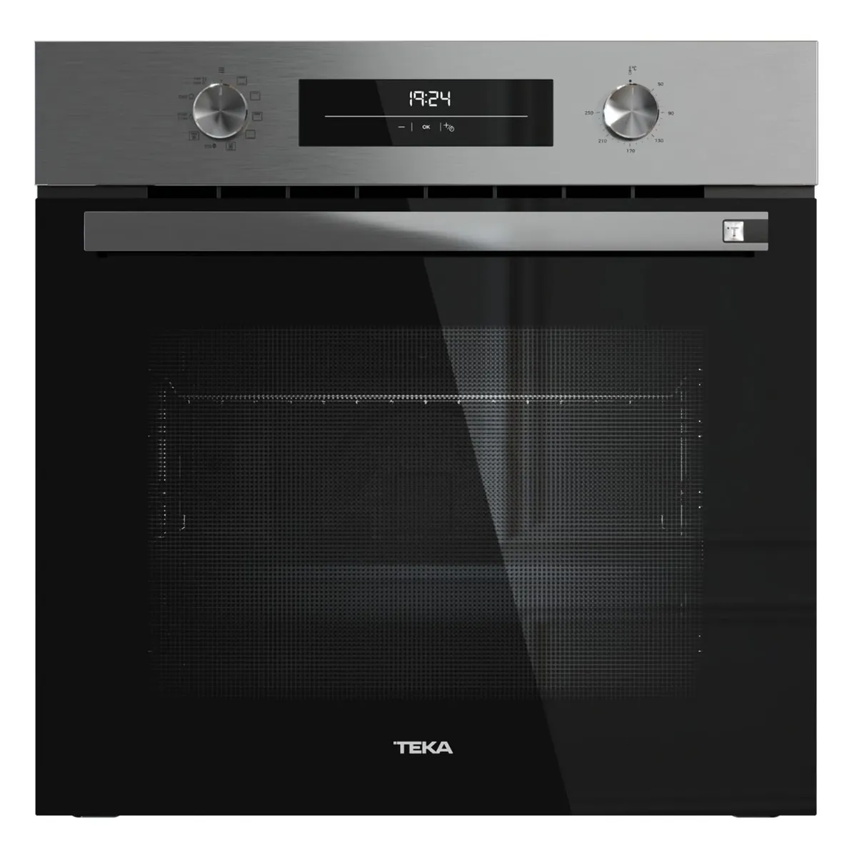 TEKA - Horno eléctrico empotrable 71 litros negro/inox
