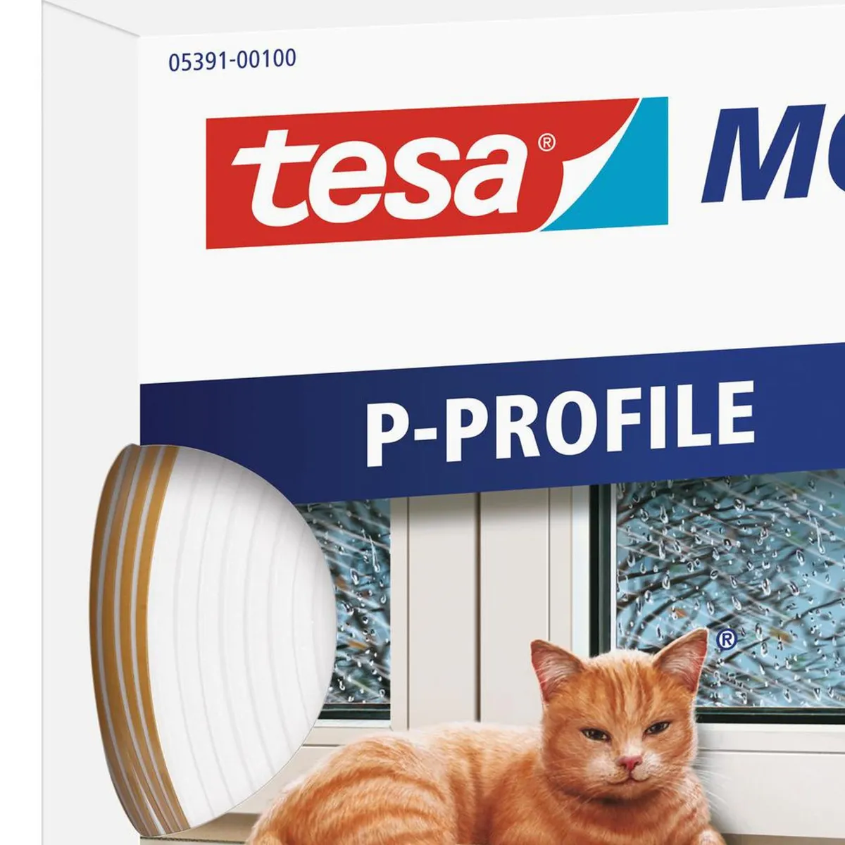 TESA - Tesamoll Perfil P aislante marcos puertas y ventanas abatibles