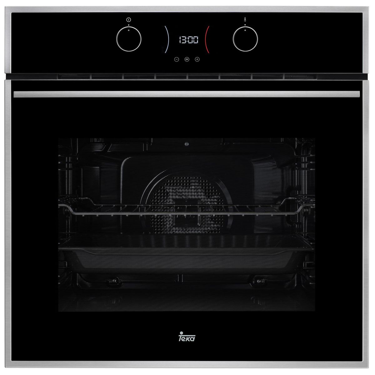 TEKA - Horno eléctrico empotrable 71 litros negro