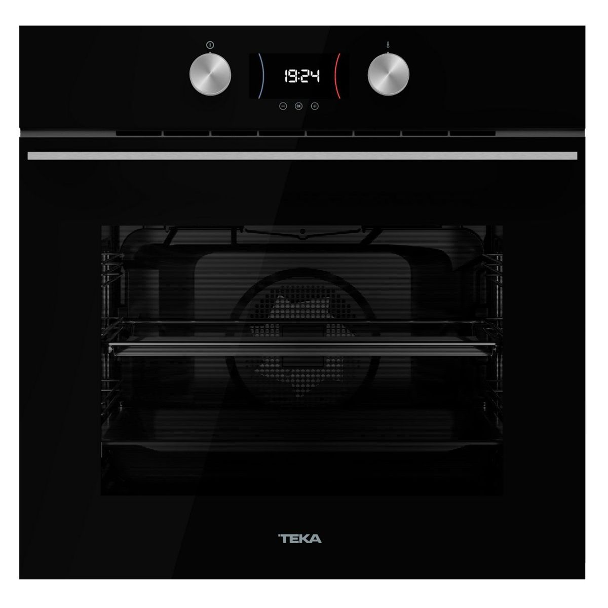 TEKA - Horno eléctrico empotrable 71 litros negro