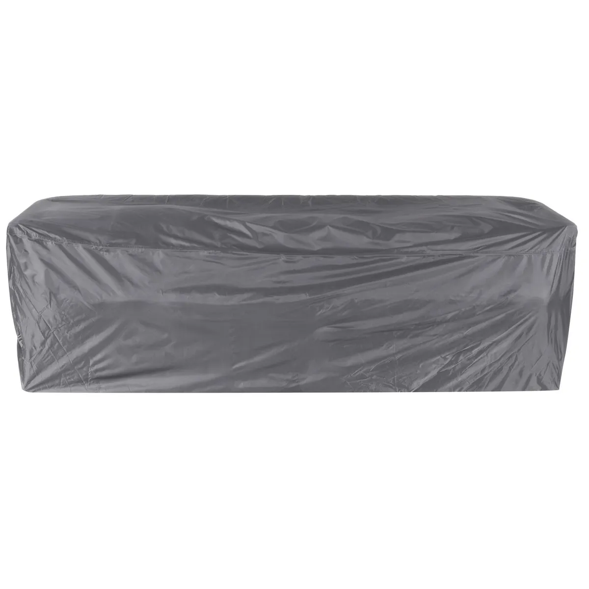 JUST HOME COLLECTION - Cobertor para Sillón Rectangular 233x93x87 cm Poliéster Gris