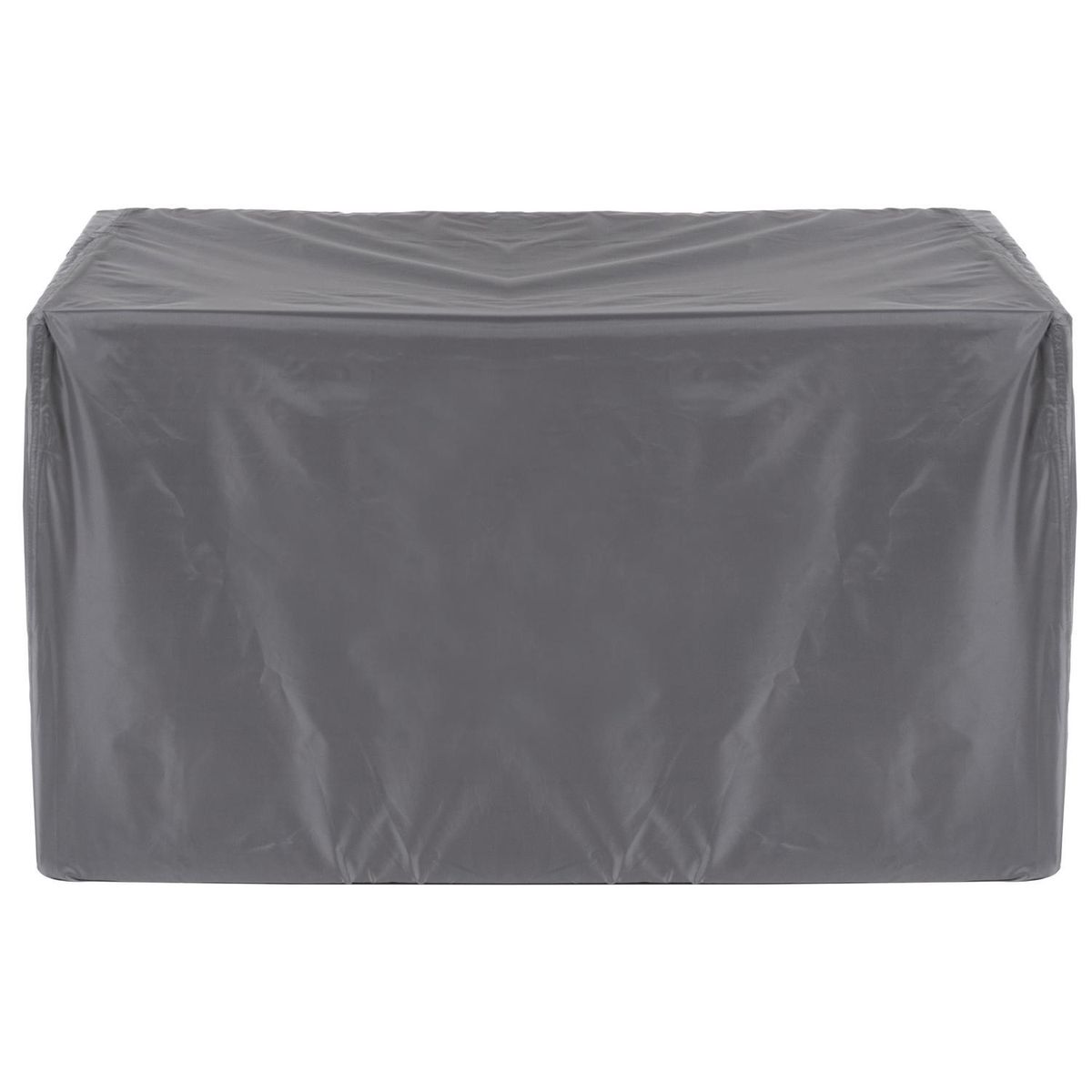 JUST HOME COLLECTION - Cobertor para Sillón Rectangular 68x74x110 cm Poliéster Gris