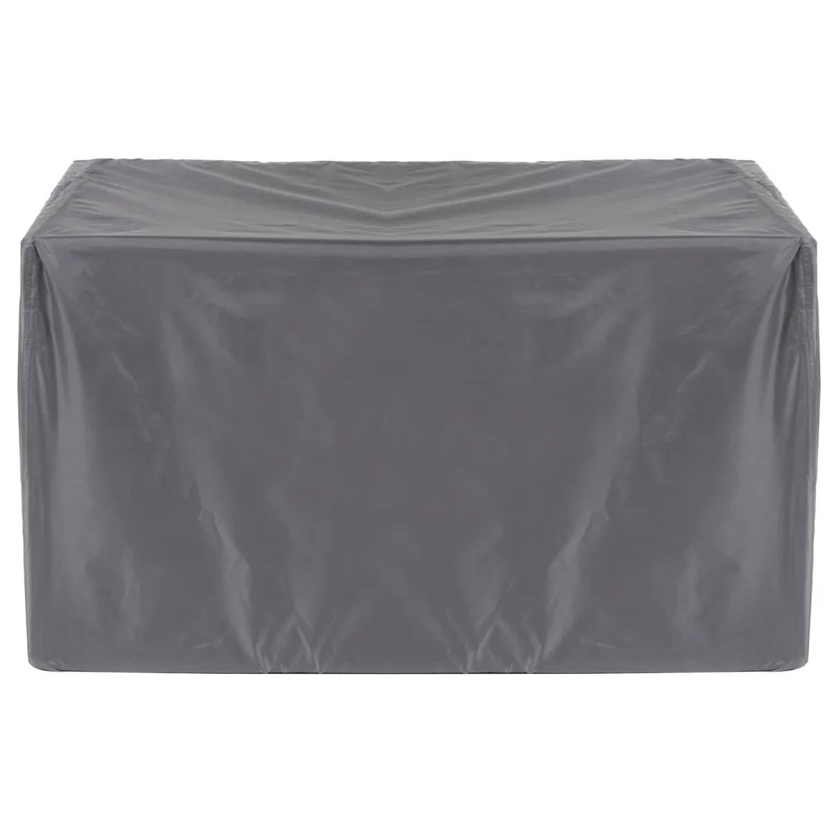 JUST HOME COLLECTION - Cobertor para Sillón Rectangular 68x74x110 cm Poliéster Gris