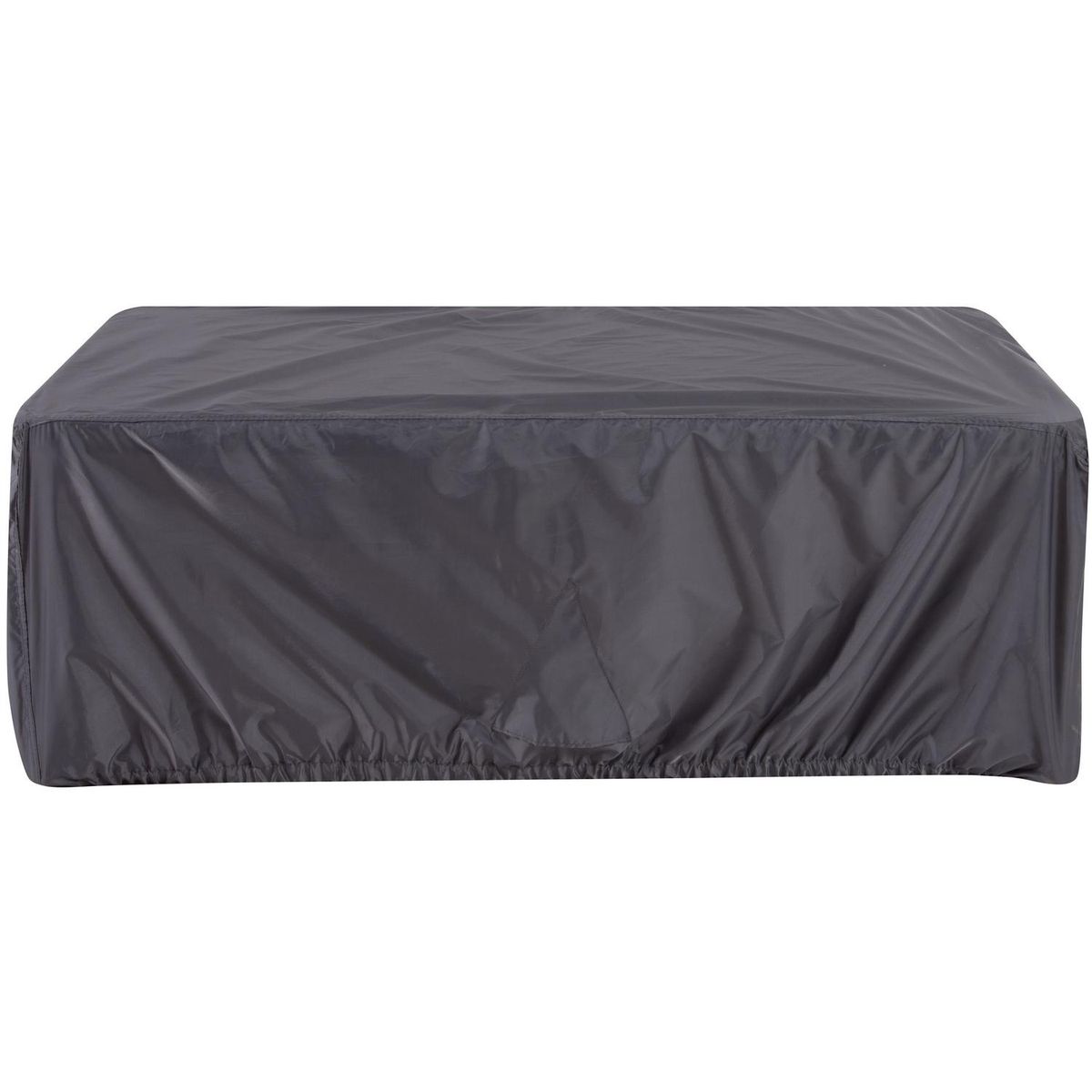 JUST HOME COLLECTION - Cobertor para Mesa de Centro Rectangular 125x75x45 cm Poliéster Gris