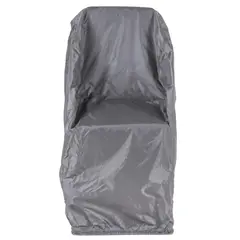 JUST HOME COLLECTION - Cobertor para Silla Individual Rectangular 115x93x87 cm Poliéster Gris