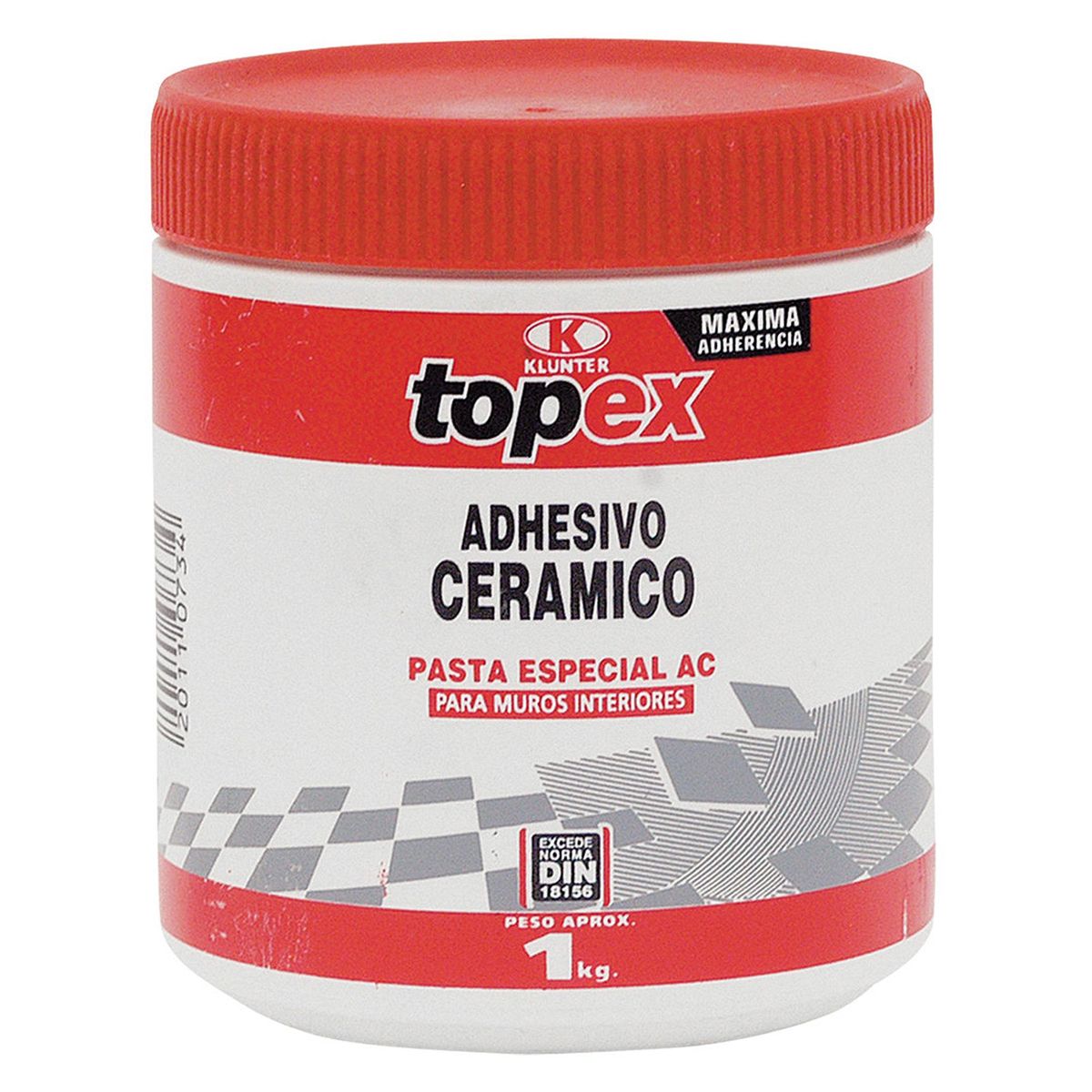TOPEX - Adhesivo Cerámico Muro Superficie Flexible 1 kg