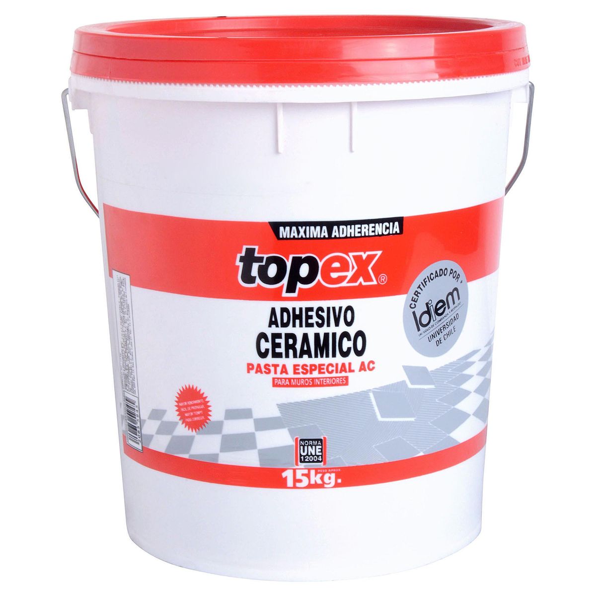 TOPEX - Adhesivo Cerámico Muro Superficie Flexible 15 kg