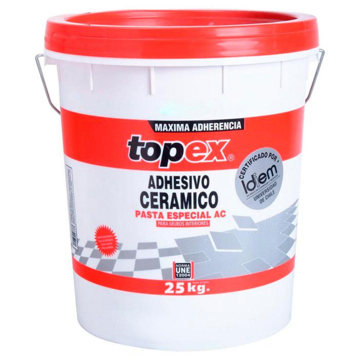 TOPEX - Adhesivo Cerámico Muro Superficie Flexible 25 kg