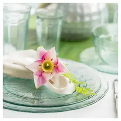 JUST HOME COLLECTION - Plato Vidrio Redondo 28 cm