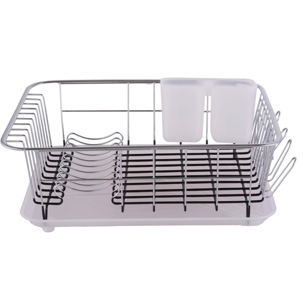 FIESTA - Secaplatos 15,5x31,5x43,5 cm metal cromado