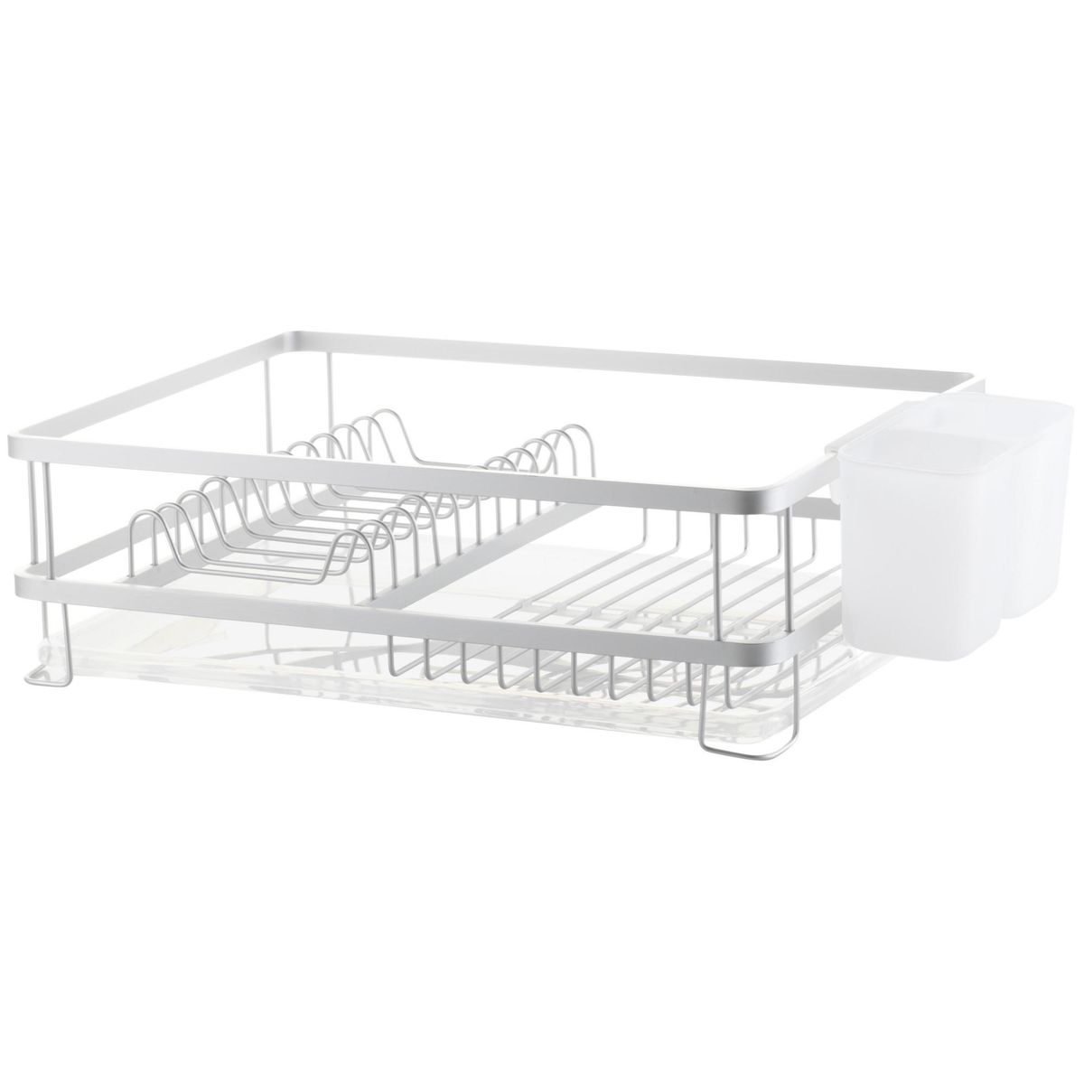 FIESTA - Secaplatos 14x30,8x43 cm aluminio gris