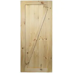HOLZTEK - Puerta de pino barn door