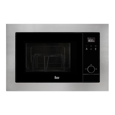 Microondas elctrico empotrable 20 litros negro/inox