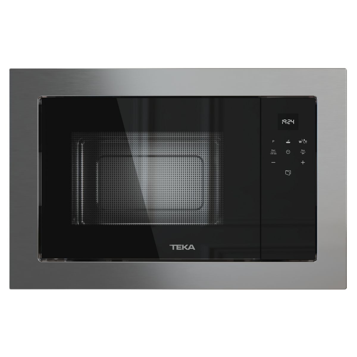 TEKA - Microondas eléctrico empotrable 20 litros negro/inox