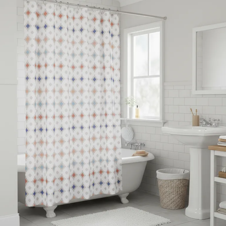 Cortina de baño East 180x180 cm