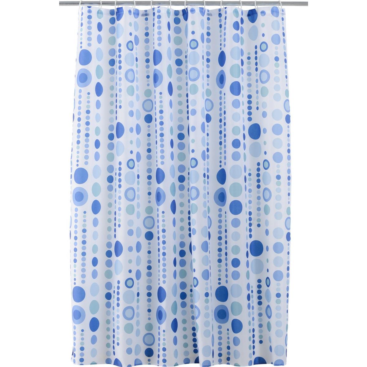 JUST HOME COLLECTION - Cortina de baño Puntos 180x180 cm