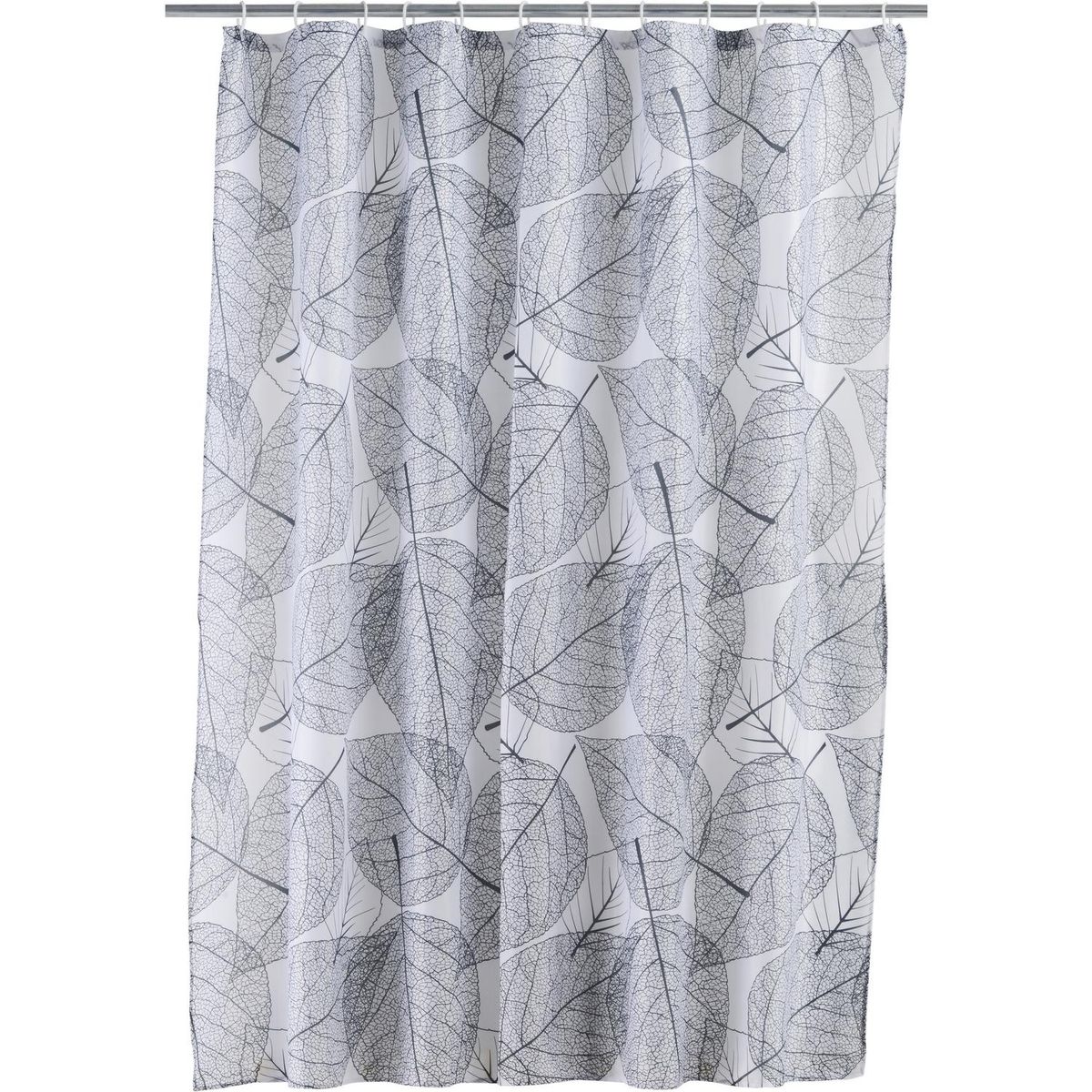 JUST HOME COLLECTION - Cortina de baño Hojas 180x180 cm