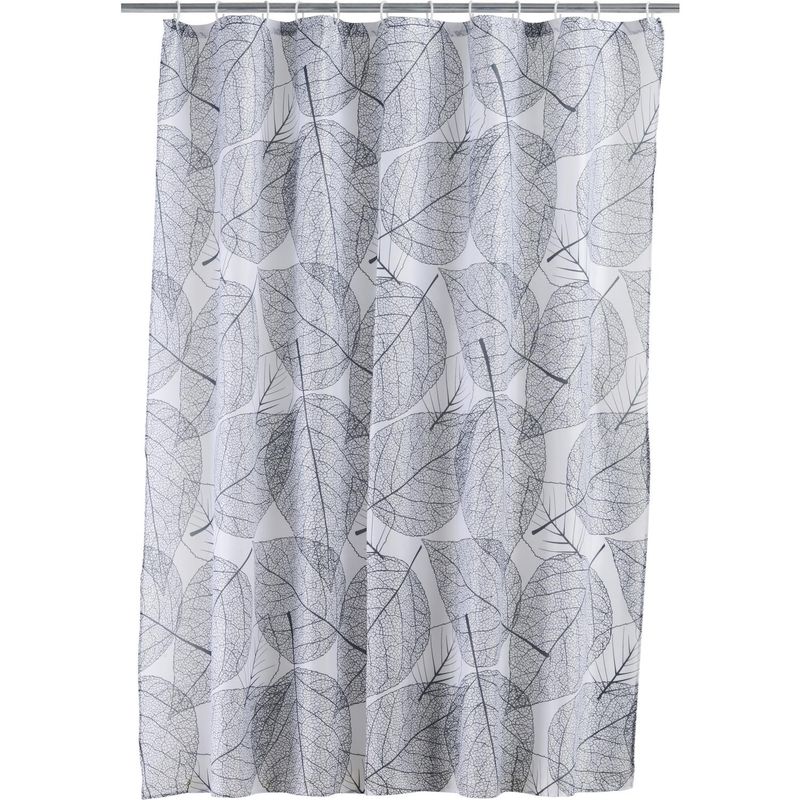 JUST HOME COLLECTION - Cortina de baño Hojas 180x180 cm