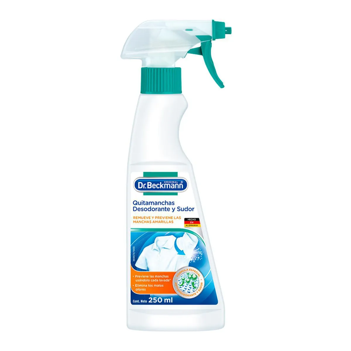 DR. BECKMANN - Quitamanchas de Desodorante 0.25 l Spray