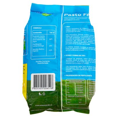Imagen 2 del producto Semilla de Pasto Fácil 5 l Bolsa