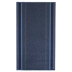 IDETEX - Alfombra Jura 67x180 cm Nylon Azul
