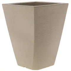 JUST HOME COLLECTION - Macetero Grafiato de Plástico 37x50 cm Arena