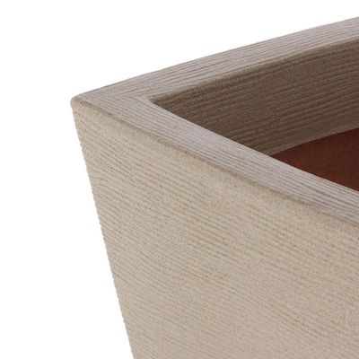 Imagen 2 del producto Macetero Grafiato de Plástico 37x50 cm Arena